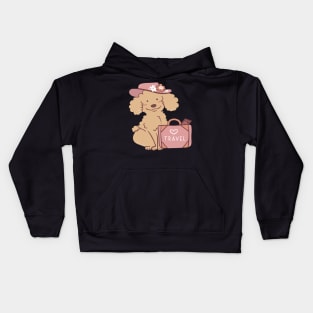 Poodles and Travels Kids Hoodie